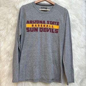 Arizona state university sundevils baseball long sleeve T-shirt